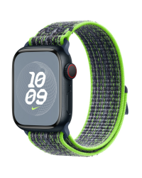 Rzeszów Apple Pasek 41 silikonowy Nike+ w kolorze Green/Blue MTL03ZM/A - zdjęcie 2
