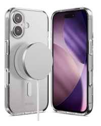 Kraków Etui iPhone 17 Crong Clear MAG Cover przezroczyste CRGCLRMIP1763TRS - zdjęcie 2