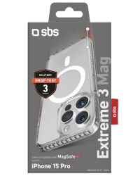 Etui do iPhone 15 Pro SBS Extreme 3 Mag MagSafe clear - zdjęcie 1