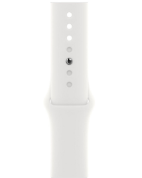 Pasek do Apple Watch 42/45mm Silicone - biały - zdjęcie 1