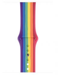 Pasek do Apple Watch 42/44mm Apple Pride Edition - tęczowy - zdjęcie 2
