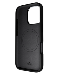 PUIPC16P61ICONMPBLK Etui do iPhone 16 Pro PURO ICON Mag Cover czarny - zdjęcie 2