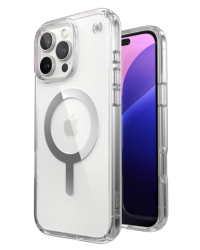 Etui do iPhone 16 Pro Max Speck Presidio2 Grip ClickLock MagSafe clear - przezroczyste - zdjęcie 1