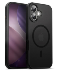 CRGHFMIP1763BLK Etui do iPhone 17 Crong Hybrid Frost MAG Cover czarny - zdjęcie 1
