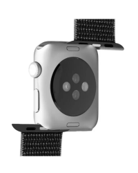 AW44SPORTBLK Pasek do Apple Watch 44-45 Puro Nylon Czarny - zdjęcie 2