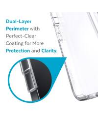 Etui do iPhone 13 Speck Presidio Perfect Clear z powłoką MICROBAN przezroczyste - zdjęcie 3