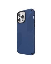 Etui do iPhone 13 Pro Max z powłoką MICROBAN Speck Presidio2 Grip - Coastal Blue/Black - zdjęcie 1