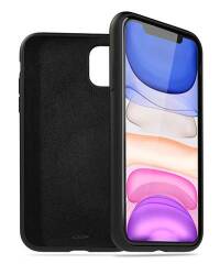 Etui do iPhone 11 KMP Premium silicone case - czarne - zdjęcie 1