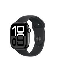 MWY43ET/A Apple Watch S10 46mm Cellular aluminium w kolorze onyks z paskiem sportowym w kolorze czarnym M/L Rzeszów - zdjęcie 1