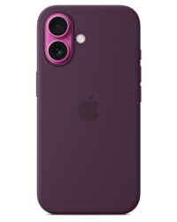 Apple Etui do iPhone 16 Silicone MagSafe - Plum - zdjęcie 1
