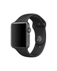 Opaska do Apple Watch 38/40/41 mm sliikonowa - czarna - zdjęcie 1