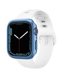 Etui do Apple Watch 45mm Spigen Thin Fit - niebieskie  - zdjęcie 1