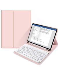  Etui do iPad Air 10,9  Tech-Protect SC różowe + klawiatura  - zdjęcie 1