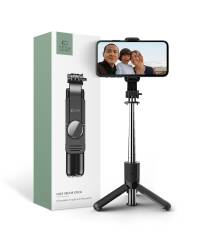 Selfie Stick Tech-Protect L02S Wireless Tripod - czarny - zdjęcie 1