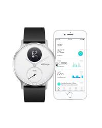 Smartwatch z pomiarem pulsu Withings Steel HR 36mm biały - zdjęcie 2