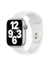 Pasek do Apple Watch 42/45mm Silicone - biały - zdjęcie 2