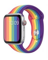 Pasek do Apple Watch 42/44mm Apple Pride Edition - tęczowy - zdjęcie 1