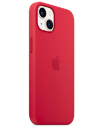 Etui iPhone 13 Apple Silicone MagSafe - czerwone - zdjęcie 2