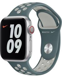 Pasek do Apple Watch 38/40/41 mm silikonowy Nike+ - Hasta/Light Silver - zdjęcie 2