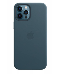 Etui iPhone 12/12 Pro Apple Leather Case z MagSafe - Bałtycki błekit  - zdjęcie 1