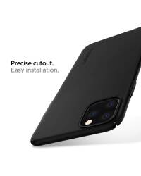 Etui do iPhone 11 Pro Spigen Thin Fit Air - czarne - zdjęcie 2