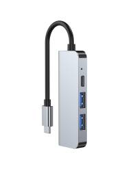 Przejściówka Tech-Protect V2 4in1 USB-C 2xUSB-A HD  - zdjęcie 3