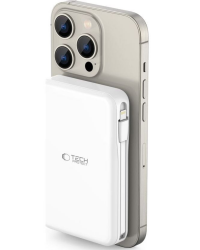 Powerbank Tech-Protect PB31 LifeMag Magnetic 10000 mAh biały 5906302309276 - zdjęcie 1