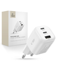 Ładowarka sieciowa Tech-Protect NCA100W-GAN-AVS 3 port biała PD 100W/QC3.0 5906302323425 - zdjęcie 1