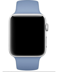 Pasek do Apple Watch 42/44mm silikonowy - lazurowy - zdjęcie 3