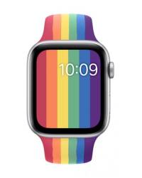 Pasek do Apple Watch 42/44mm Apple Pride Edition - tęczowy - zdjęcie 3