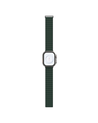 Pasek do Apple Watch 42-49MM JCPAL FlexDuo - Czarny/Ciemno zielony - zdjęcie 1