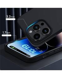 Etui iPhone 15 Tech-Protect Silicone MagSafe - czarne - zdjęcie 3
