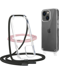 Rzeszów Etui do iPhone 13 TECH-PROTECT Flexair Chain czarne/różowe  - zdjęcie 1