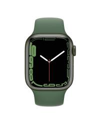 Apple Watch S7 41mm GPS w kolorze zielonym - pasek sportowy w kolorze koniczyny - zdjęcie 2