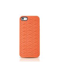 Etui do iPhone 5/5S/SE ODOYO Sharkskin - pamarańczowe - zdjęcie 1