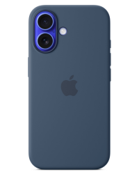 Apple Etui do iPhone 16 Silicone MagSafe - Denim - zdjęcie 1