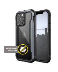 Etui do iPhone 13 Pro X-Doria Raptic Shield Pro (Anti-bacterial) czarne - zdjęcie 1