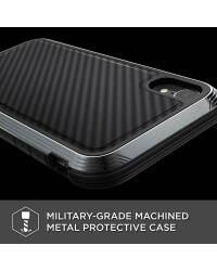 Etui do iPhone XR X-Doria Defense Lux - czany karbon - zdjęcie 2