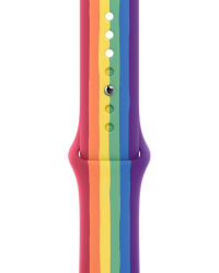 Apple Pasek 44 silikonowy w kolorze Pride Edition Kraków - zdjęcie 1