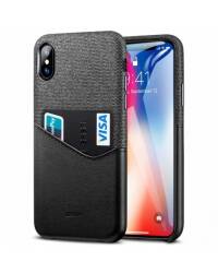 Etui do iPhone X/Xs ESR METRO - czarne - zdjęcie 1