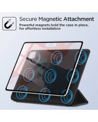 Etui do iPad Pro 12,9 2018/2020 ESR REBOUND MAGNETIC - czarne - zdjęcie 2