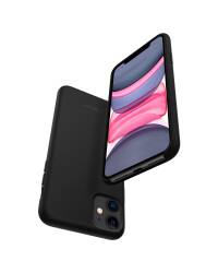 Etui di iPhone 11 spigen silicone fit - czarne - zdjęcie 4