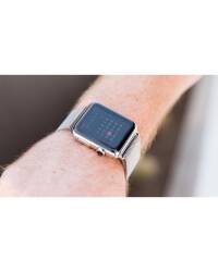 Branzoletka do Apple Watch 1/2/3/4/5 42/44/45/49 mm Tech-protect Milaneseband - srebrna - zdjęcie 3