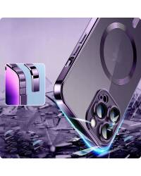 Etui iPhone 15 Tech-Protect Magshine MagSafe - Złote - zdjęcie 4