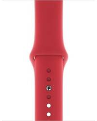 Pasek do Apple watch 38/40mm Apple Silicone - czerwony - zdjęcie 2