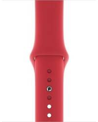Pasek do Apple watch 38/40mm Apple Silicone - czerwony - zdjęcie 2