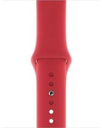 Pasek do Apple watch 38/40/41 mm Apple Silicone - czerwony - zdjęcie 2