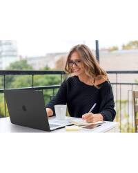 Etui do Macbook Air 13 2018-2020 TECH-PROTECT - przezroczyste matowe - zdjęcie 2