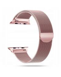 Branzoleta mediolańska do Apple Watch 44/45/49 mm Tech-Protect - różowe złoto - zdjęcie 1