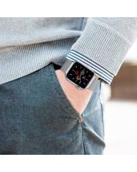 Branzoleta mediolańska do Apple Watch 44/45/49 mm Tech-Protect - różowe złoto - zdjęcie 6